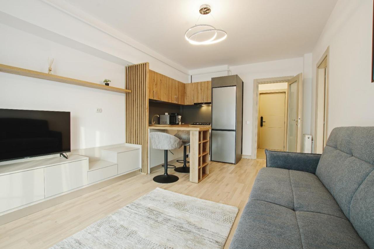 Himson-Beige Apartment Iasi Bagian luar foto