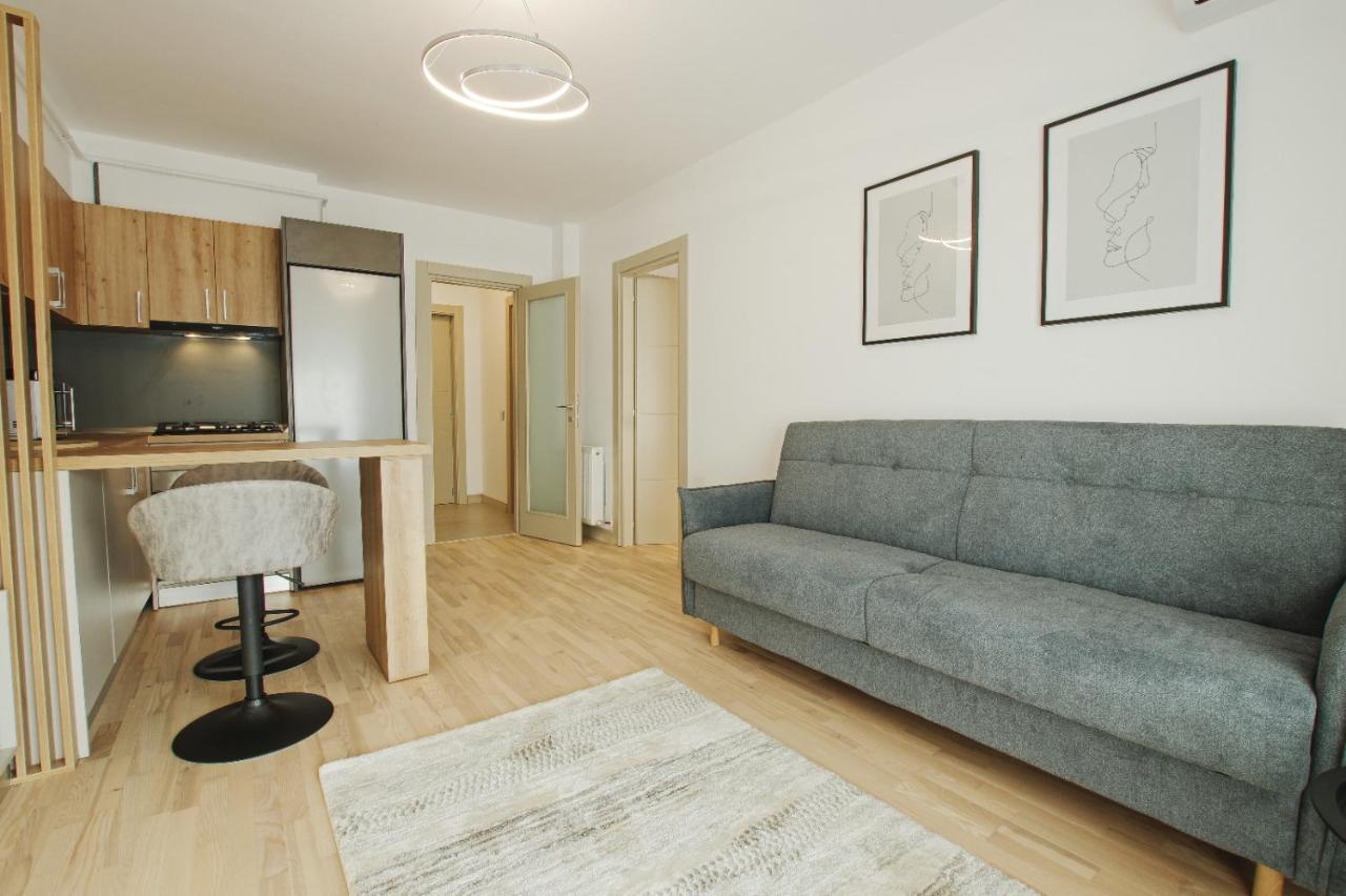 Himson-Beige Apartment Iasi Bagian luar foto