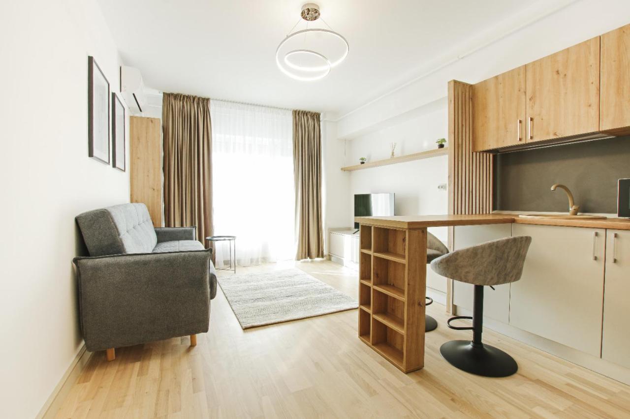 Himson-Beige Apartment Iasi Bagian luar foto